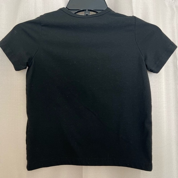 SHEIN Kids “Should’ve Come With a Warning” Black Graphic Tee – Size 6Y - Picture 4 of 4